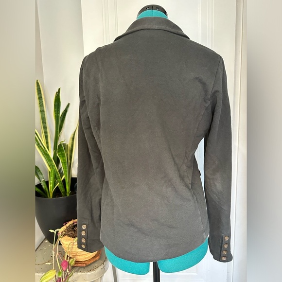 J.Crew 100% cotton dark gray suit jacket medium - Picture 8 of 14